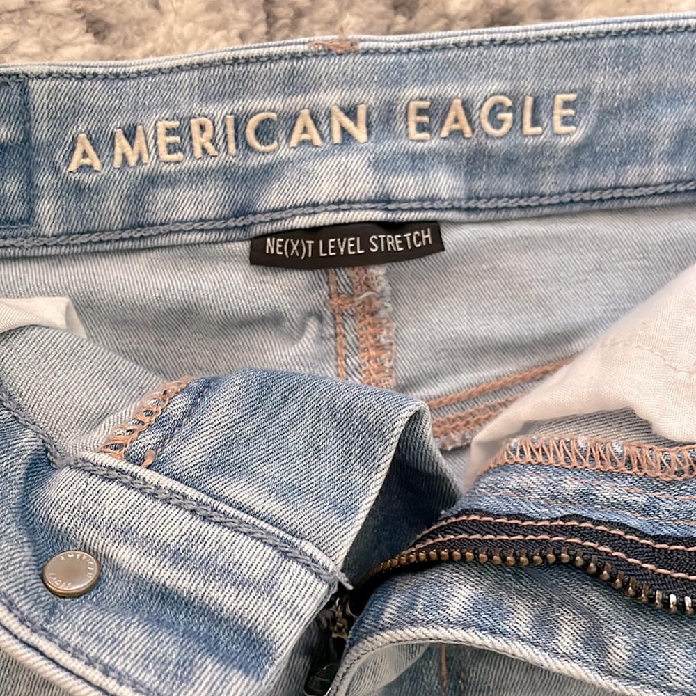 American Eagle Curvy Hi-Rise Shortie 000 & NWT AE Adjustable Tank Small - Picture 3 of 10